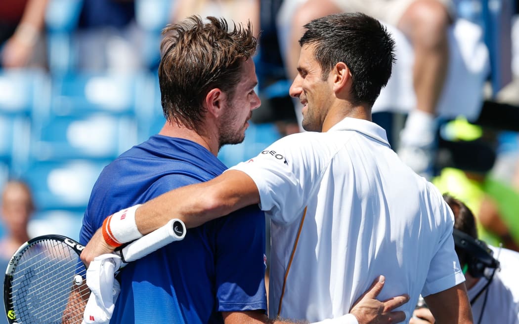 Stan Wawrinka and Novak Djokovic will play New Zealand's Marcus Daniell and and his Dutch doubles partner Wesley Koolhof.