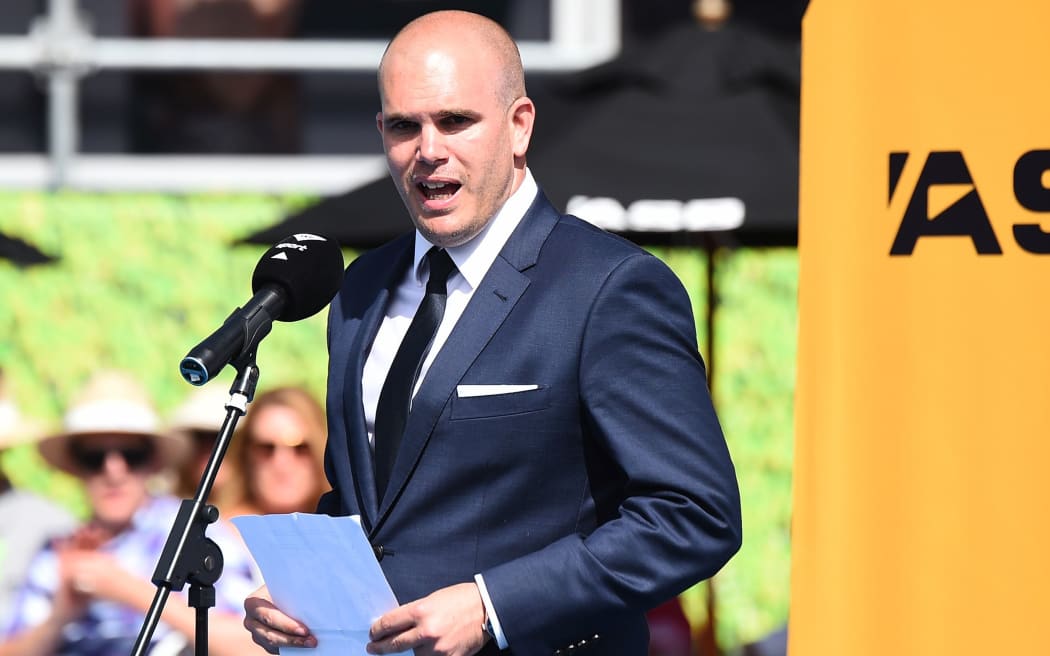 New Blues CEO Karl Budge.