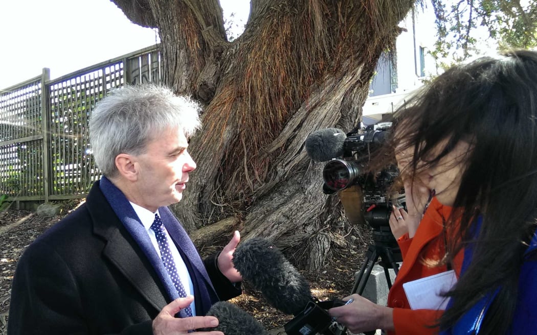 Arthur Fairley , defence lawyer for Mike 
Blowers.