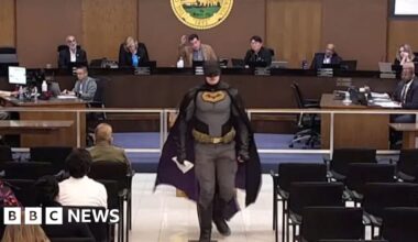 Batman tells city council to not assist ICE at Super Bowl