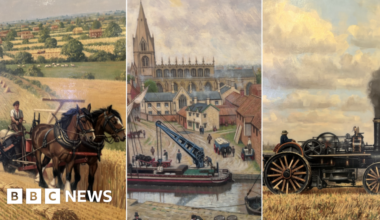 Robin Wheeldon oil paintings capture rural life in Lincolnshire