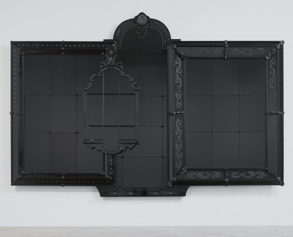 Fred Wilson Reflects Our World in Black and White