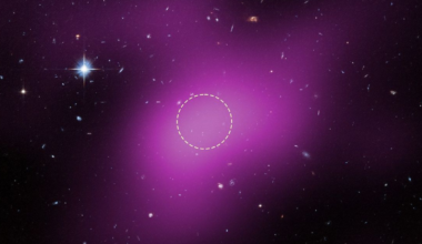 The location of Cloud 9, a "failed galaxy" packed with gas and dark matter but absent of stars