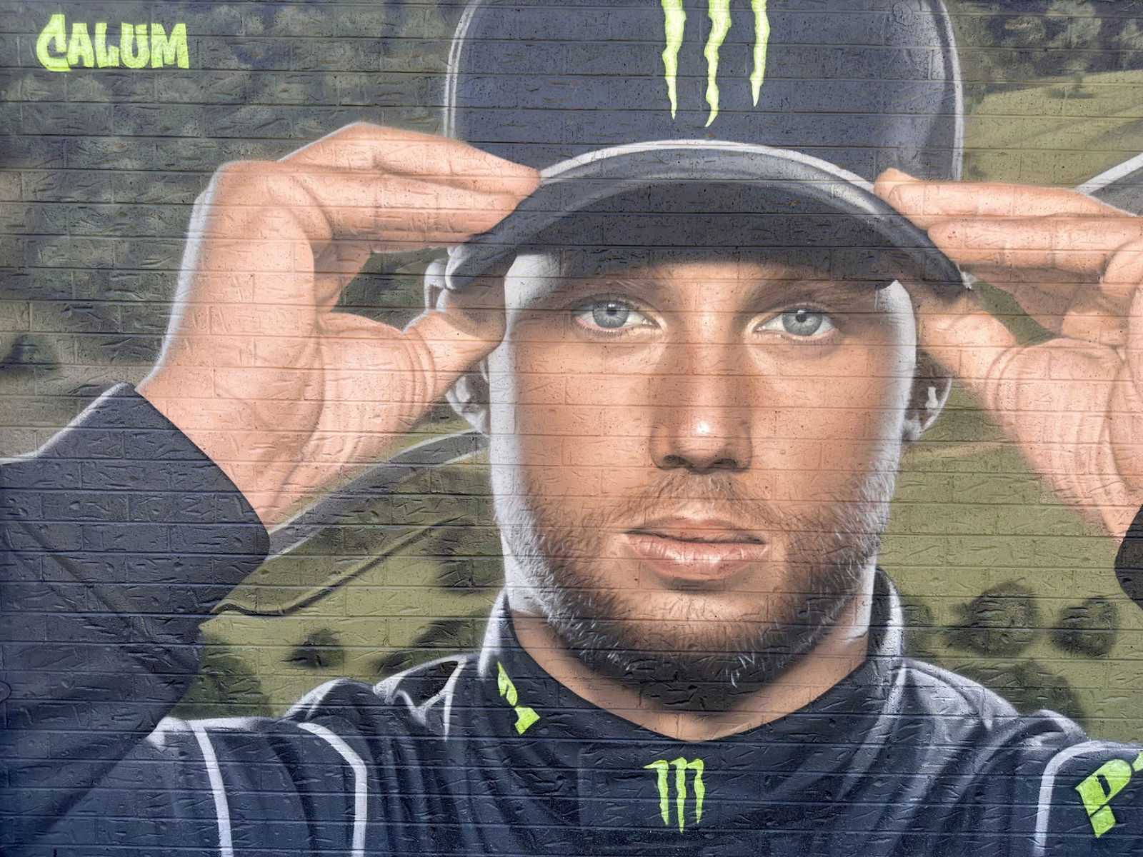 Cam Waters mural appears in Bathurst
