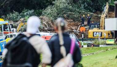 Update in search for six people presumed dead in New Zealand landslide