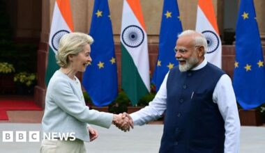 India and EU set for 'mother of all deals' as Trump's tariffs bite