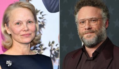 Pamela Anderson Says It Was 'Yucky' Seeing Seth Rogen At Golden Globes