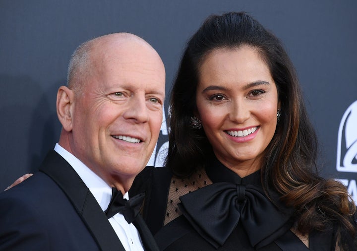 Bruce Willis and Emma Heming Willis, seen here attending Comedy Central's "Roast Of Bruce Willis" in 2018.