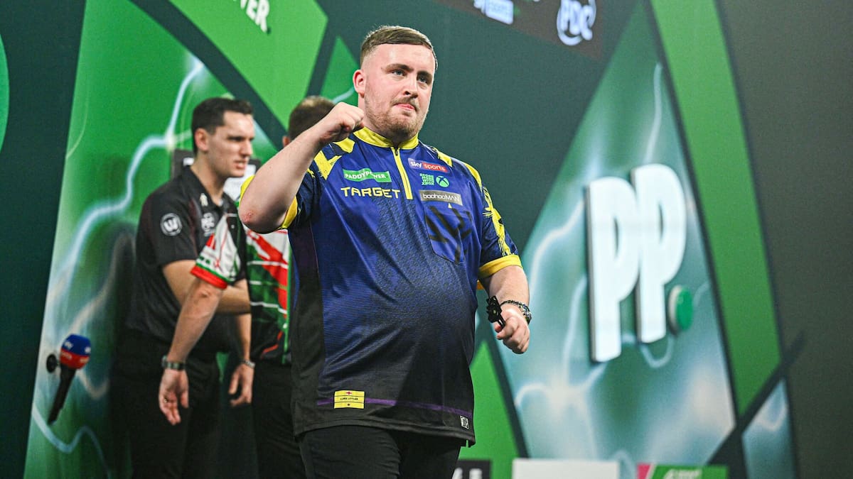 Luke Littler wins back-to-back darts world championship titles with dominant display over Gian van Veen