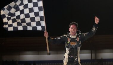Aaron Hodgson wins 2026 New Zealand Midget Car Championship at Baypark