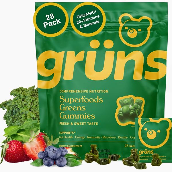 Grüns Adults Superfoods Greens Gummies