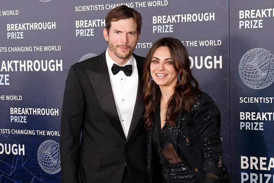 Taylor Hill/Getty Ashton Kutcher and Mila Kunis in April 2023