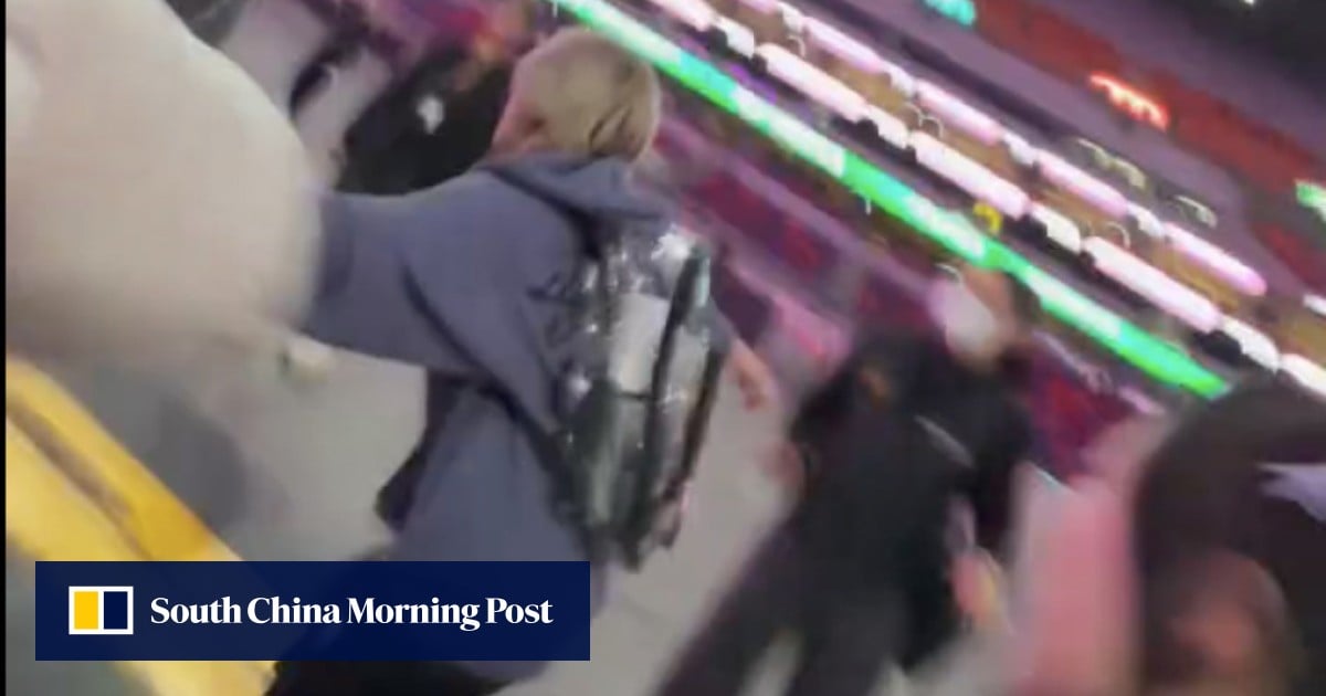 Overeager fans cause chaos on first night of Blackpink’s Hong Kong concert