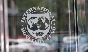 The logo of the International Monetary Fund