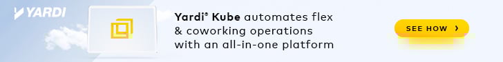 Yardi Kube automates flex & coworking operations