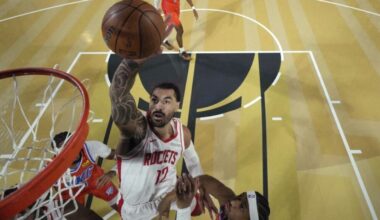 Steven Adams injury: Houston Rockets veteran out for rest of NBA season