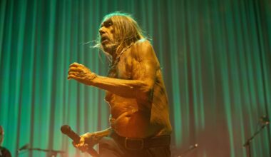 Review: Sculled wine, stage selfies and a scintillating night in Iggy Pop’s Auckland garage