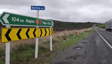 SH5 crash: Road reopens after truck rolls and spills gravel
