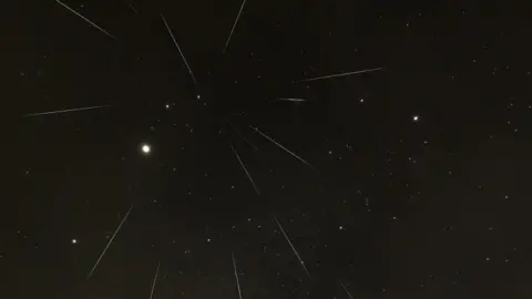 Amrinder Jit Singh Photos of Geminid meteor shower, as captured from a nature retreat in southern Himachal Pradesh on December 13, 2025