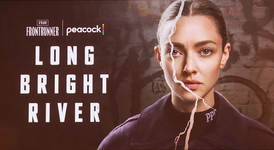 Movie poster for "Long Bright River" with Amanda Seyfried on