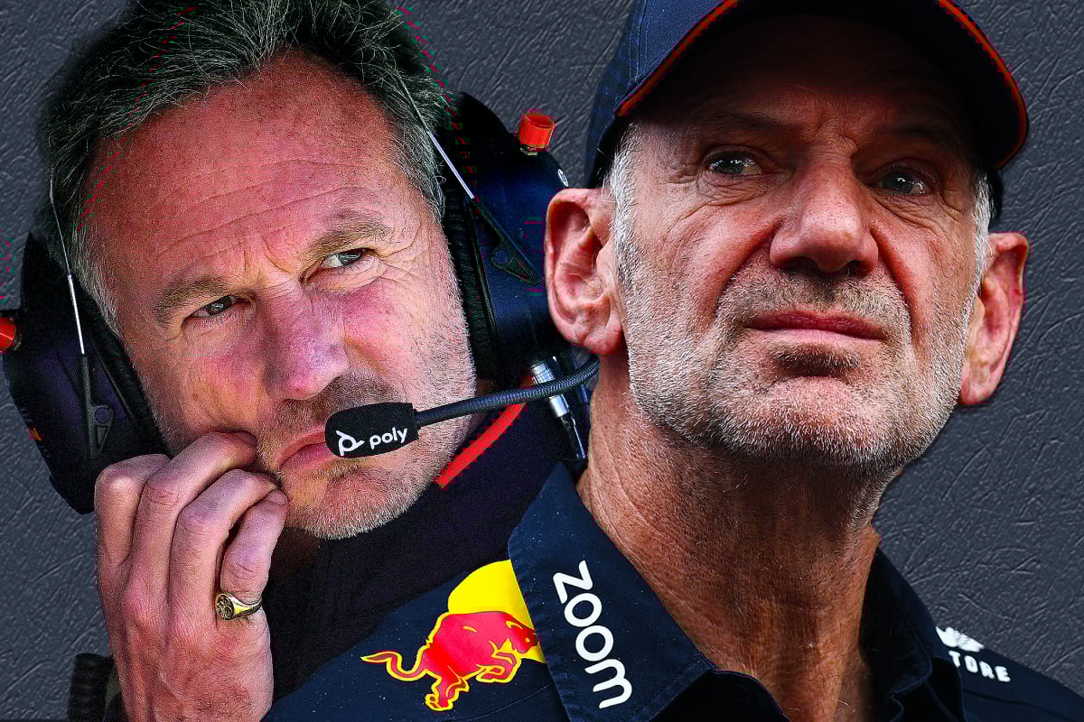 Christian Horner and Adrian Newey