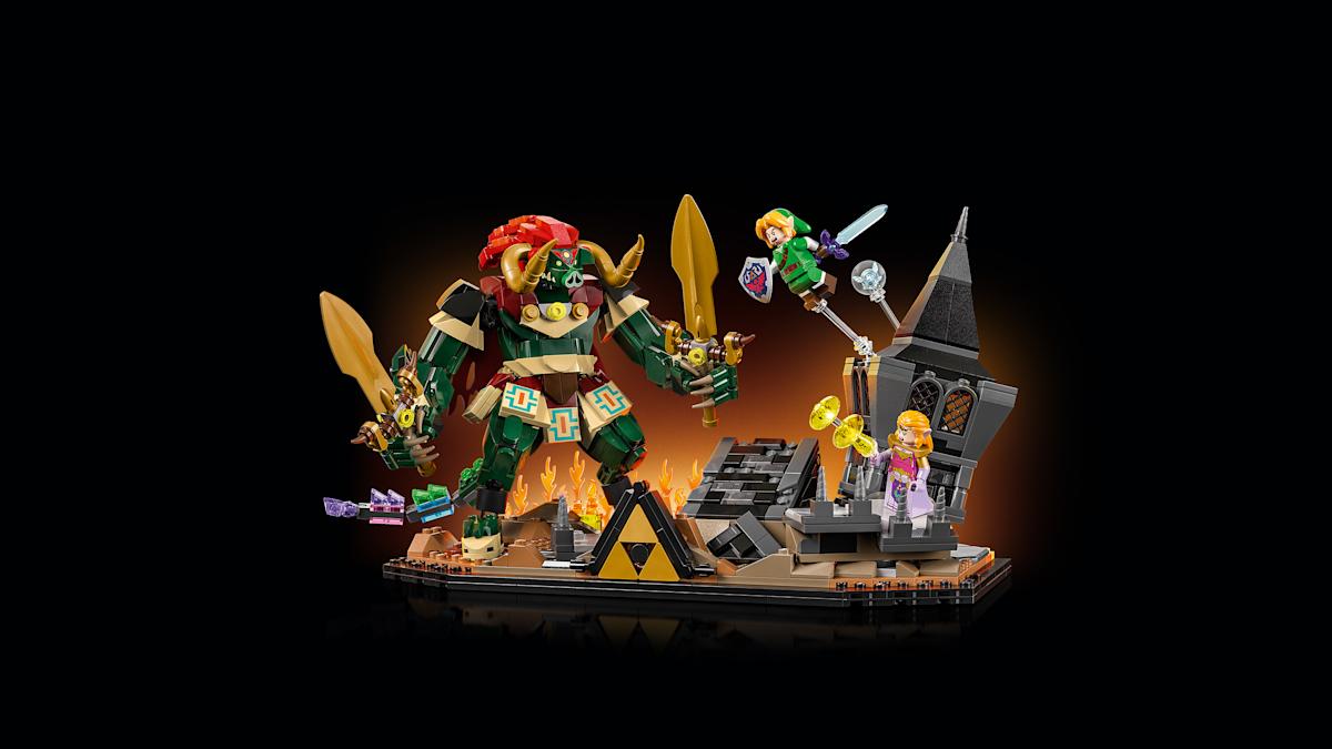 The latest Legend of Zelda Lego set pays tribute to Ocarina of Time's final battle