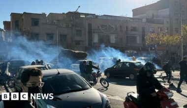 Protests shake Iran at its weakest point in years