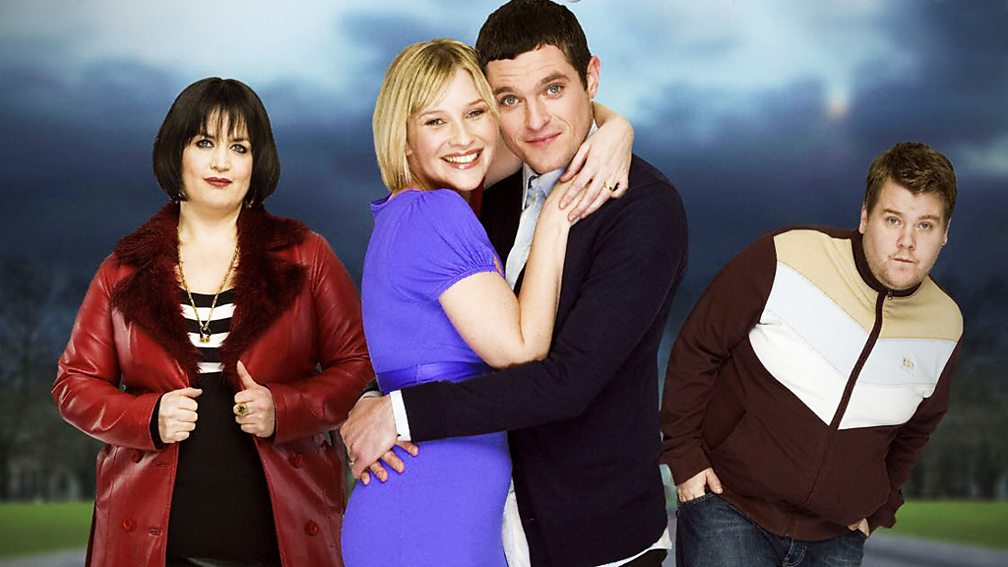 The cast of the BBC sitcom Gavin and Stacey