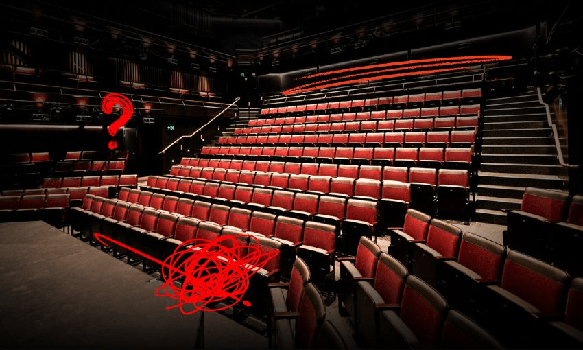 Worst seats in the house at Christchurch’s Court Theatre? Apparently, there’s a lot of them