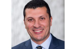 A portrait of Medtronic Diabetes SVP of Product Innovation and Operations Ali Dianaty.