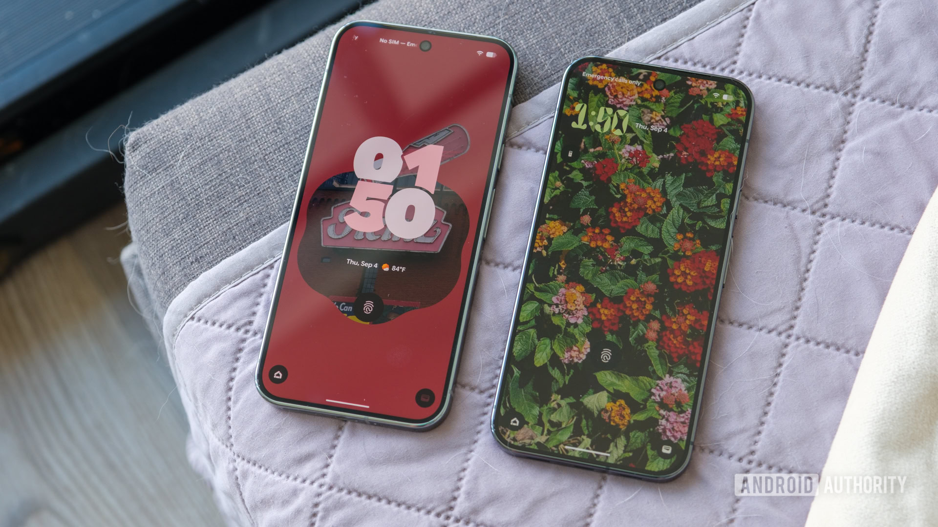 Android 16 QPR1 Pixel 9 Pro next to pixel 10 pro