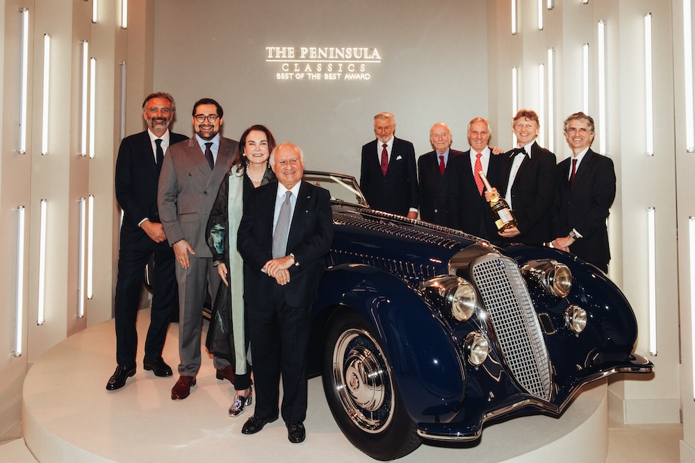 Paris celebrates The Peninsula Classics Best of the Best Award-winning Alfa Romeo 8C