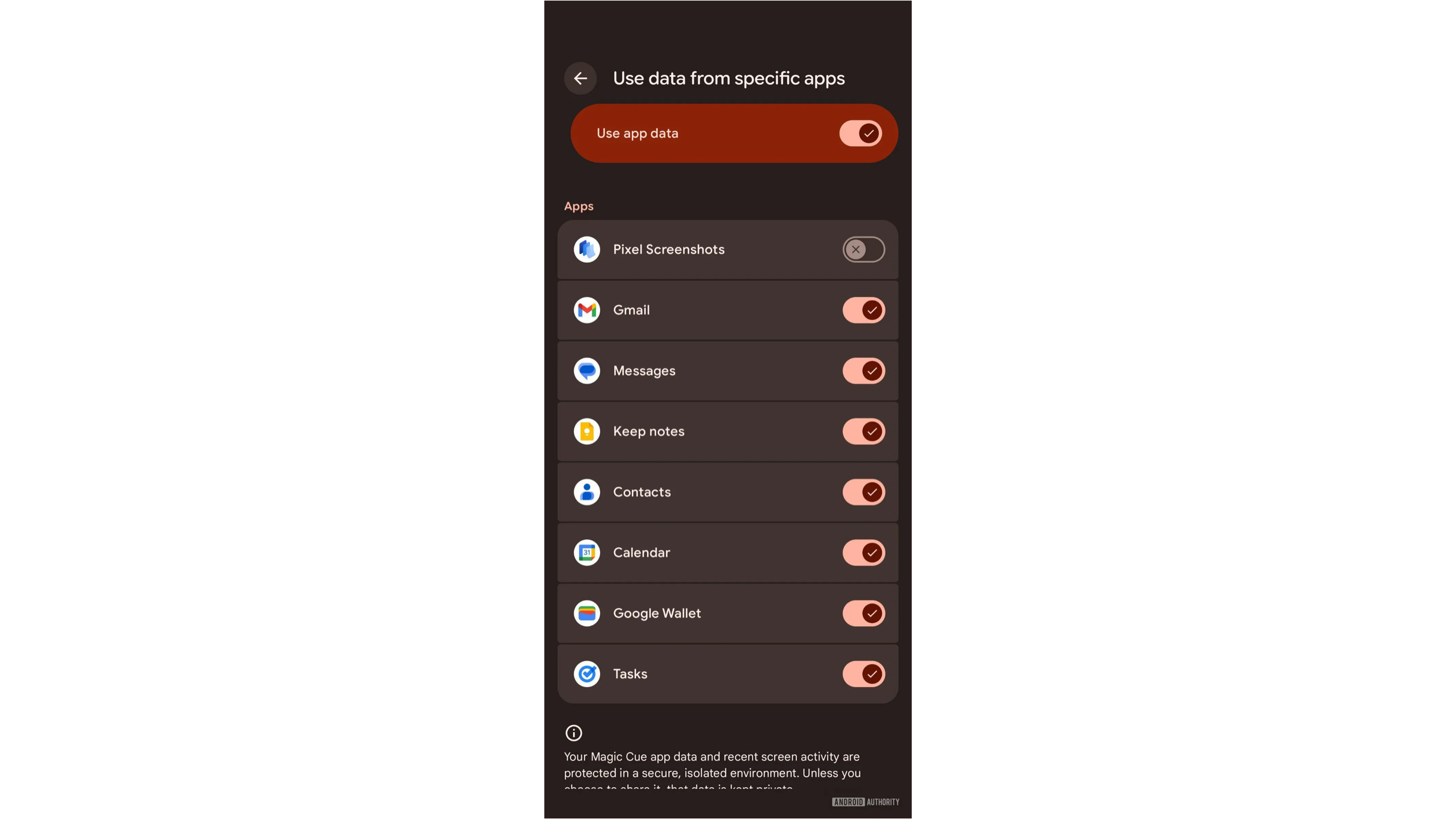 New integrations for Wallet and Tasks in Magic Cue