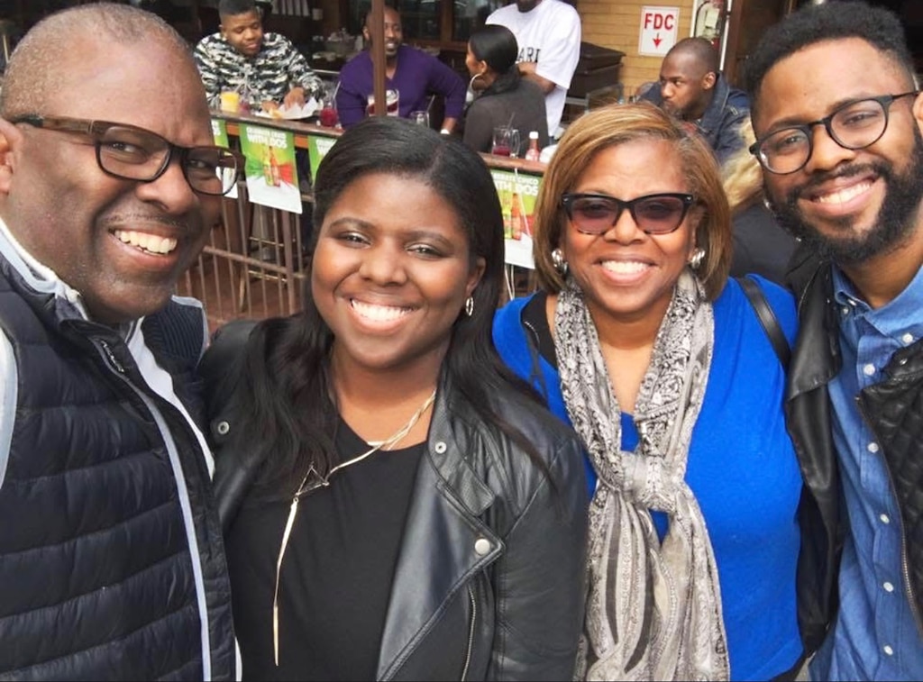 The Owens family on vacation. From left, Terry, Olivia, Deborah, and Brandon.