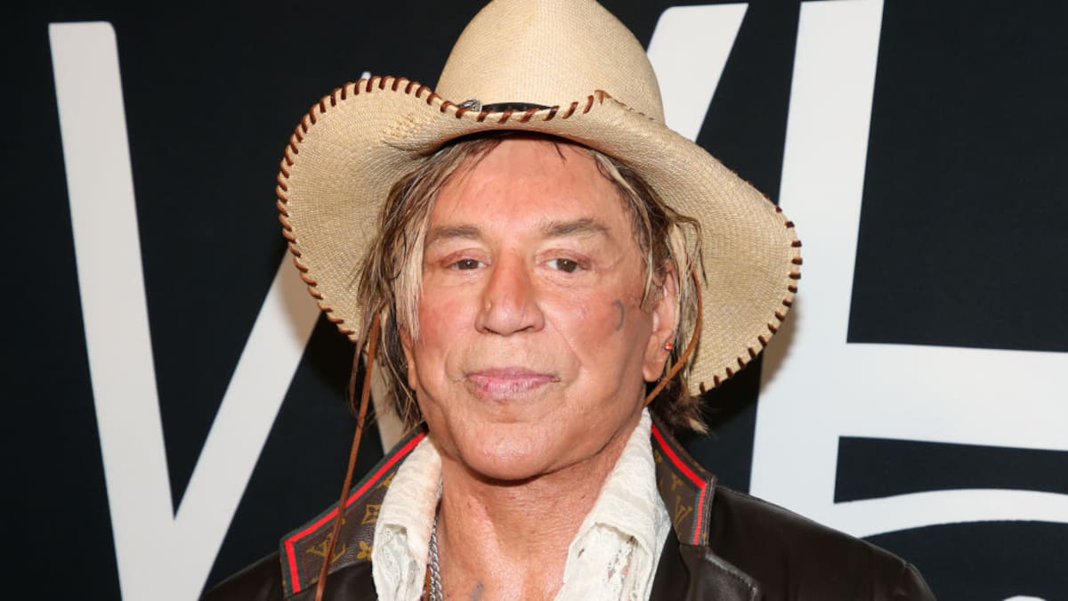 Mickey Rourke distances himself from fundraiser to stop his eviction