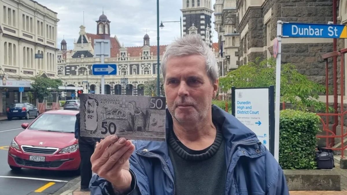 Climate protester’s hand-drawn $50 note featuring Shane Jones rejected by court
