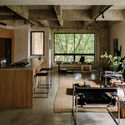 Forest Apartment / Trópico Arquitectura - Interior Photography, Kitchen, Wood, Chair, Countertop