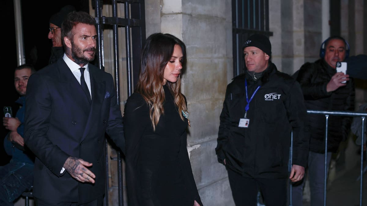 Victoria Beckham honoured in Paris amid family rift