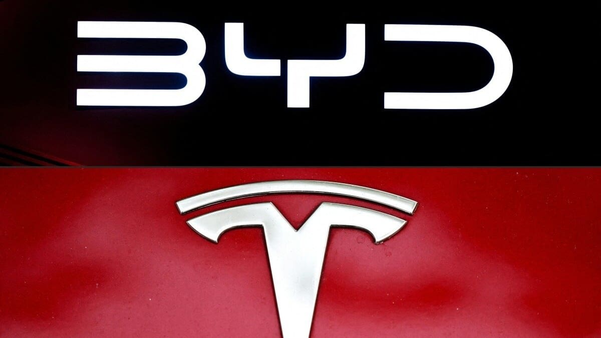 Tesla loses EV crown to China’s BYD in 2025 as sales slip