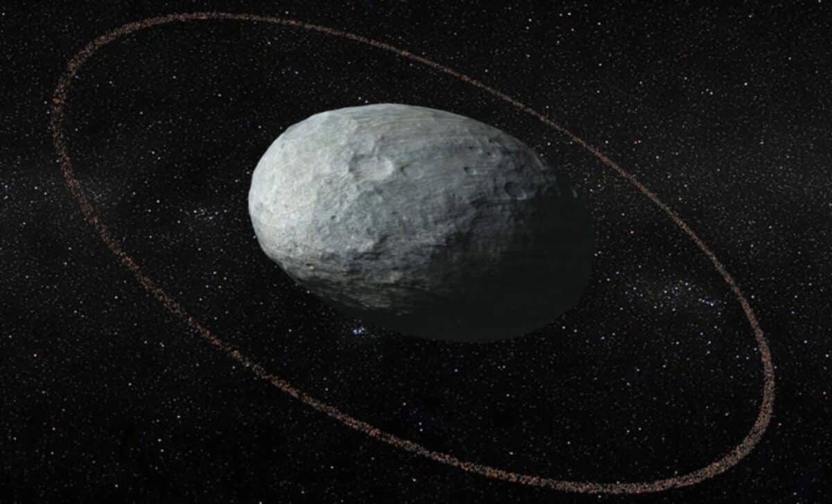 Dwarf Planet Spins So Fast It Turned Into An Egg With A Ring