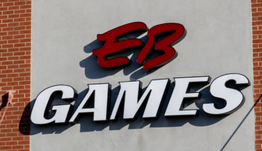 EB Games sign