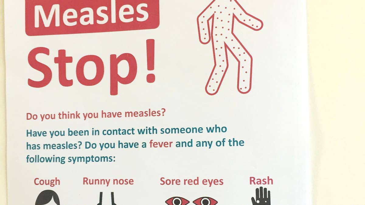 Measles case confirmed in Tauranga after overseas travel, locations named