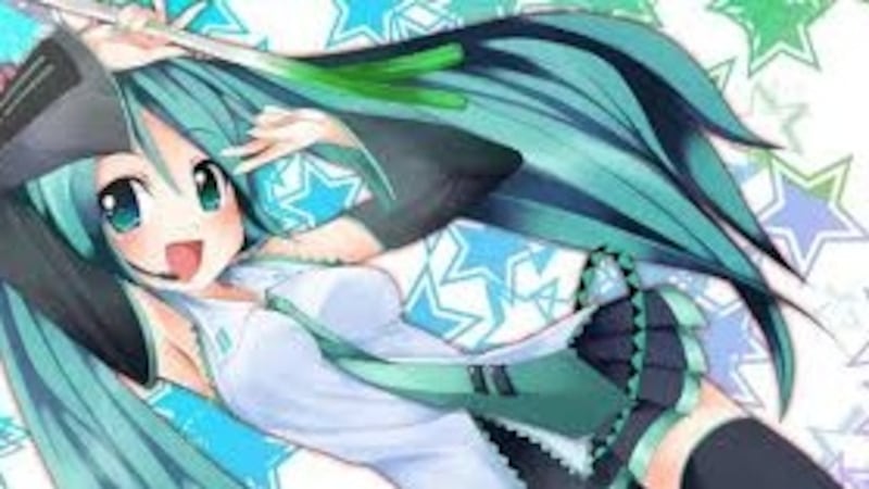 Virtual pop star Hatsune Miku