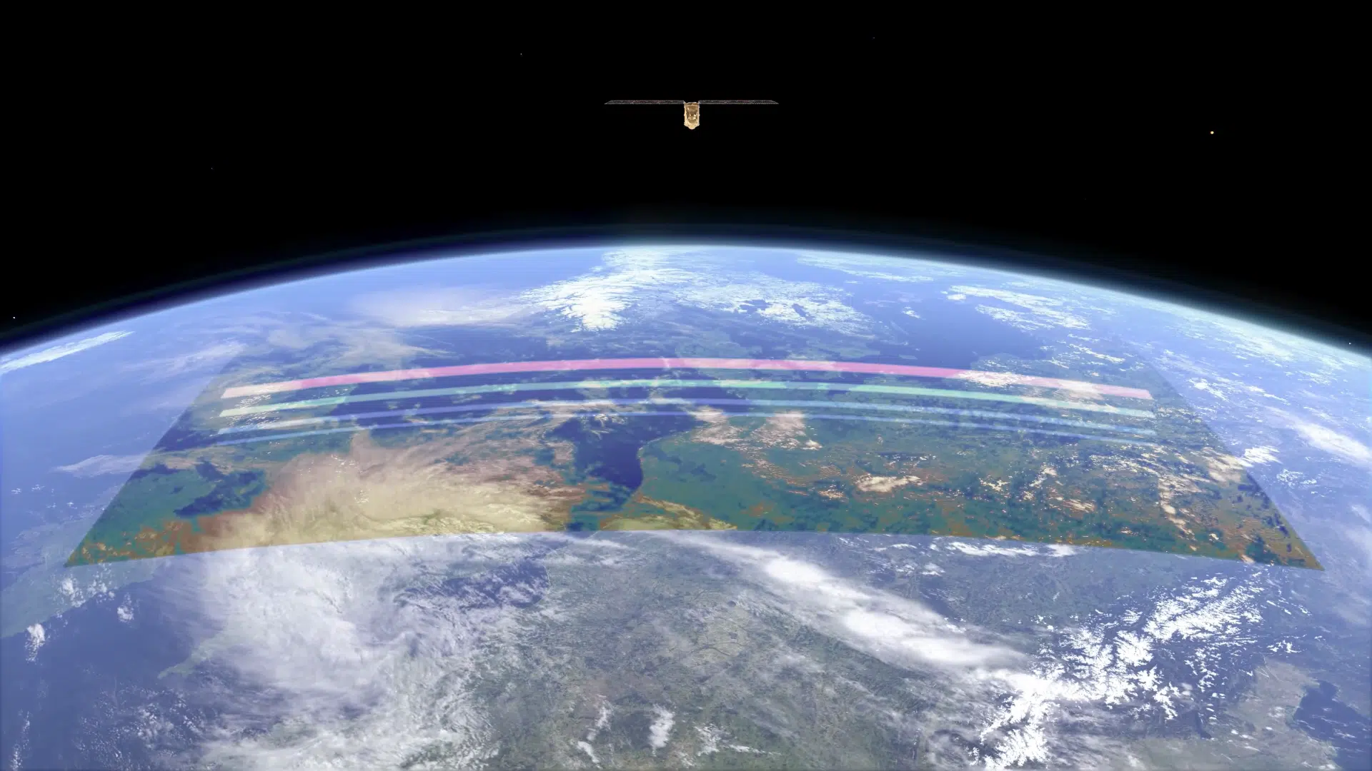 Esa’s Arctic Weather Satellite Captures Atmospheric Data Over Earth With High Resolution Scanning Tracks.