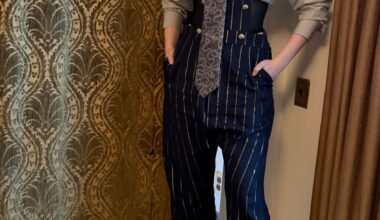 Elle Fanning Wore Vivienne Westwood For The Kelly Clarkson Show, Elle Fanning, Vivienne Westwood Spring 2026, The Kelly Clarkson Show, Sentimental Value film, Elle Fanning style evolution, tailored womenswear, modern power dressing, pinstripe trousers look, corsetry tailoring