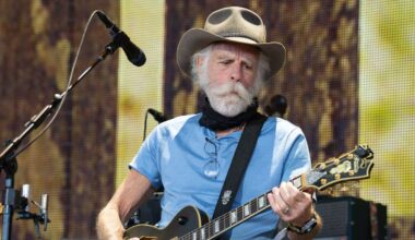 Grateful Dead co-founder and guitarist Bob Weir dies aged 78