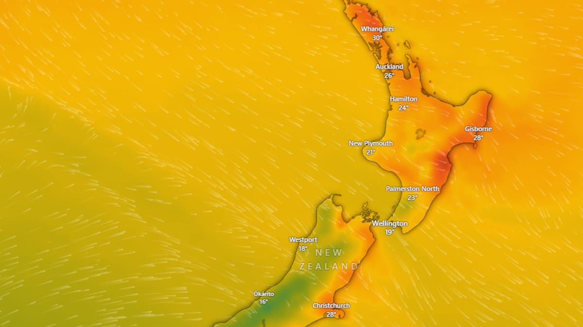 Weather: Scorching temperatures sweep New Zealand, heat alerts likely for Hawke’s Bay