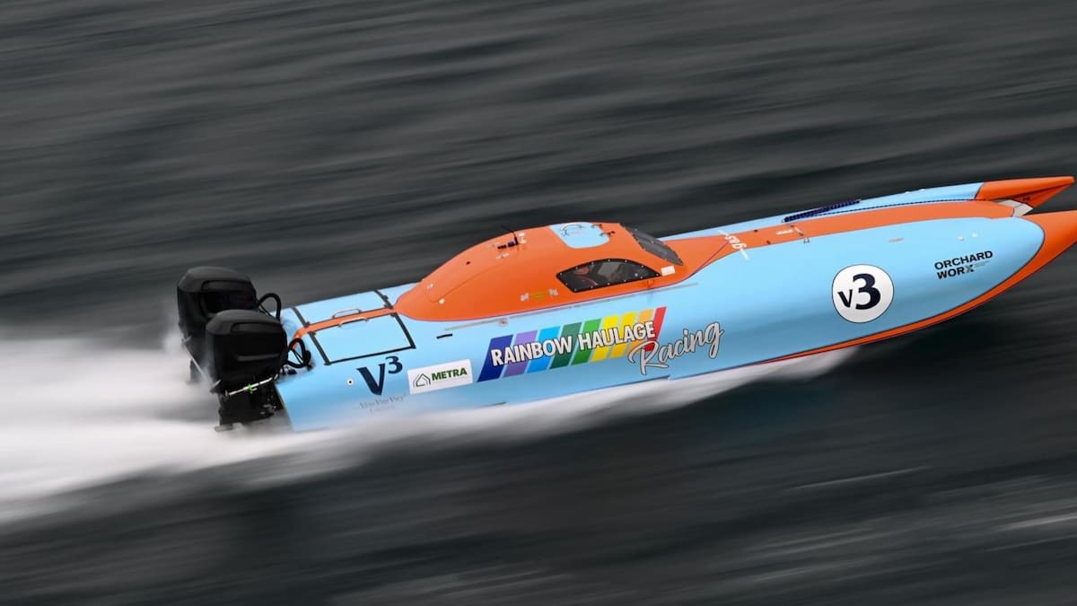 The race is on: Ideal conditions forecast for powerboats’ big Napier weekend