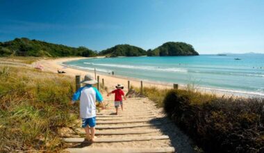 These are the 10 best family beaches in NZ, but which will you vote as number one?