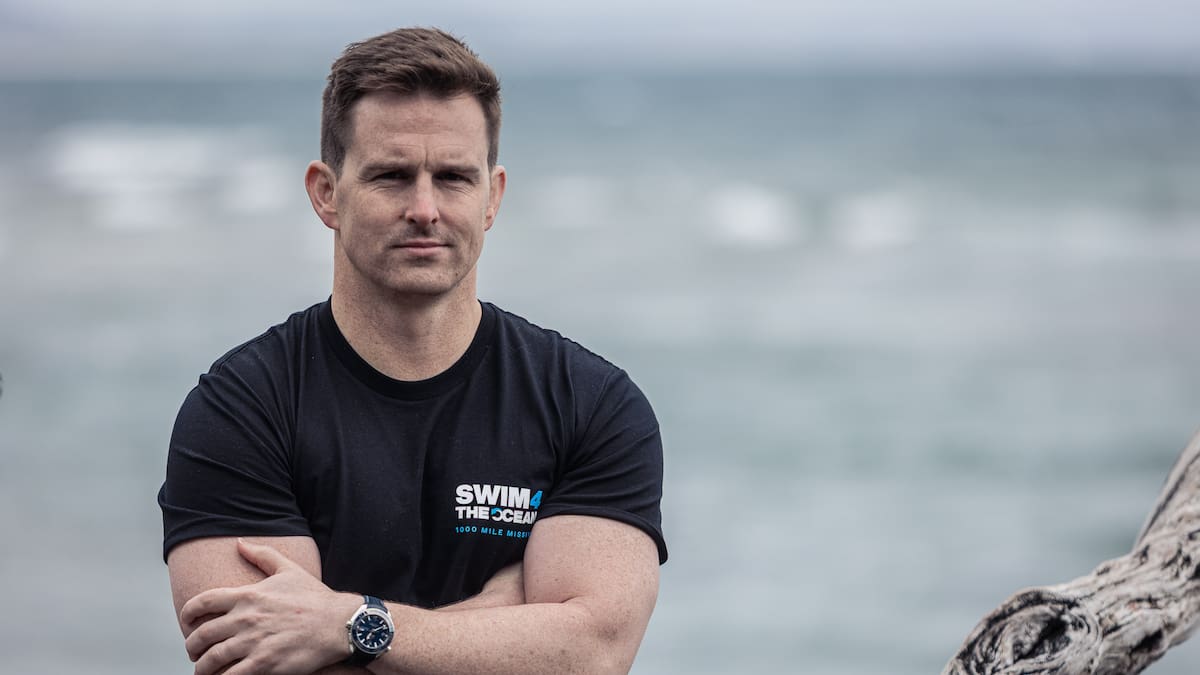 Jono Ridler plans 1600km North Cape to Wellington swim to end bottom trawling
